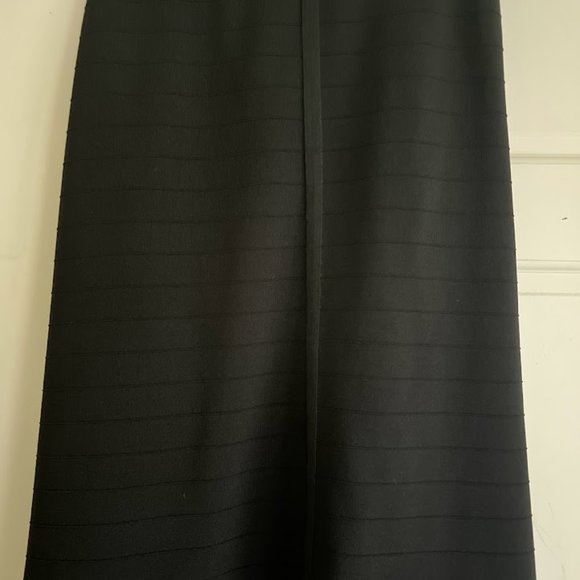 Catherine's Curvy Collection Straight Black Knit Skirt Size 3x (26-28) - Picture 1 of 4